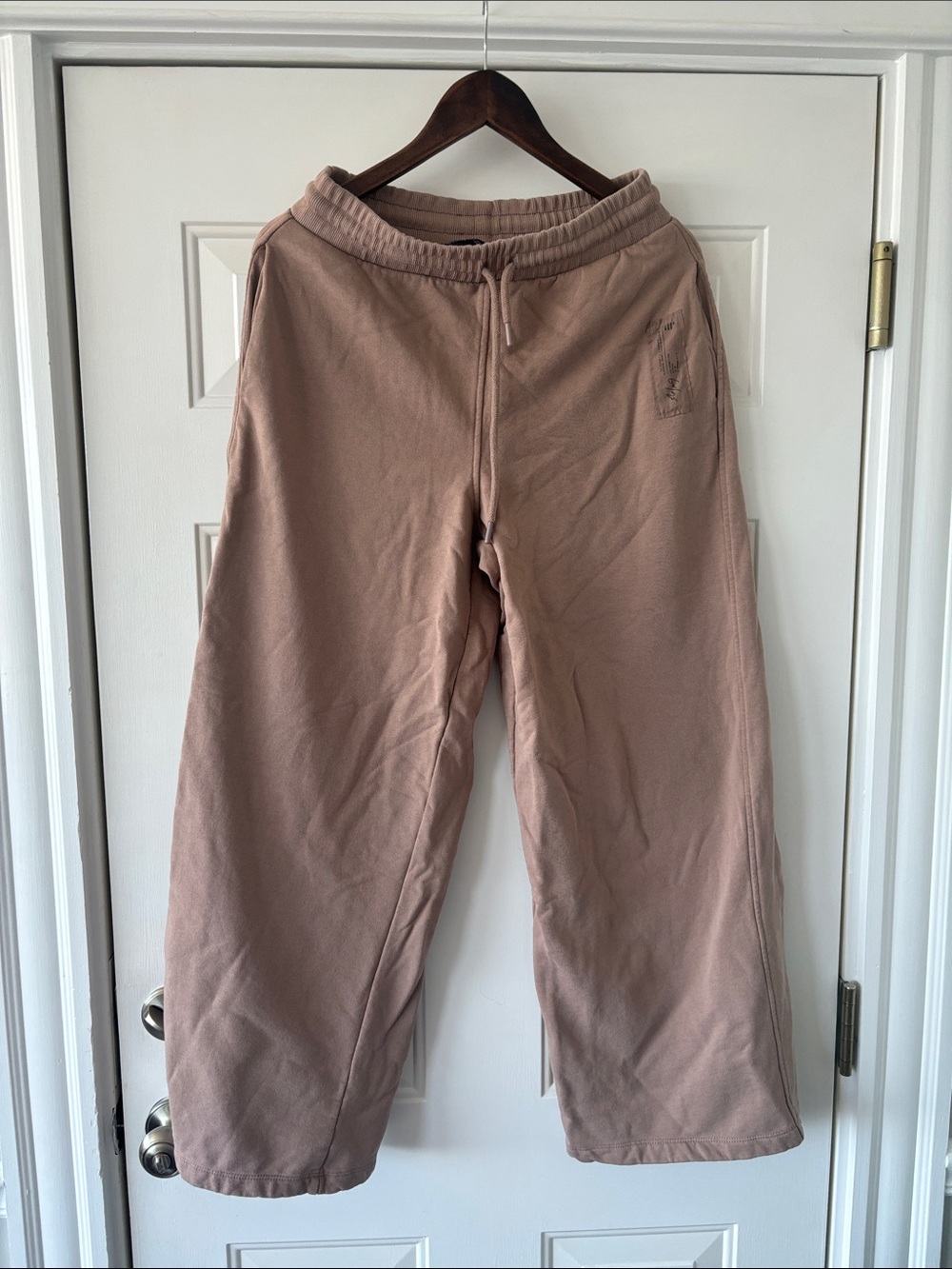 Zara Wide Leg Pants in Dusty Rose